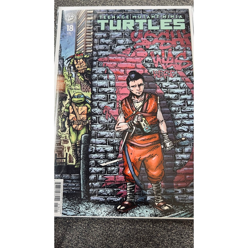 IDW TMNT Comic Book Multi Teenage Mutant Ninja Turtles #18 Cover B